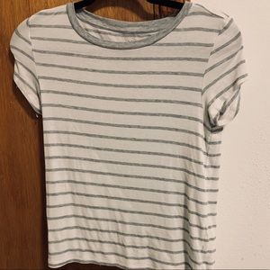 American eagle striped crop top